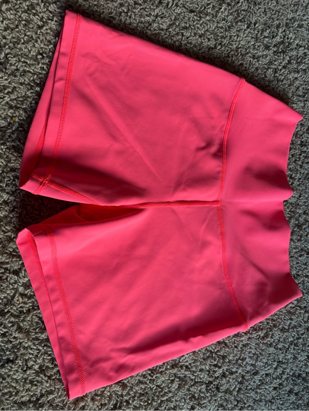 Women’s High-Rise Performance Shorts - Neon Pink